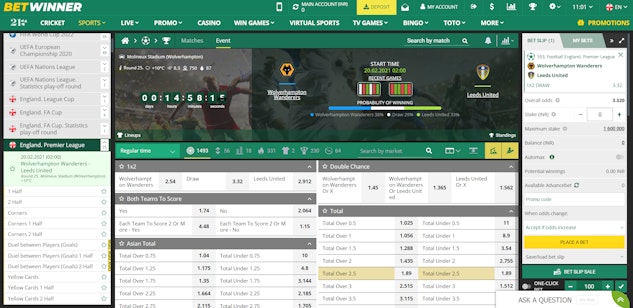 Betwinner Cricket