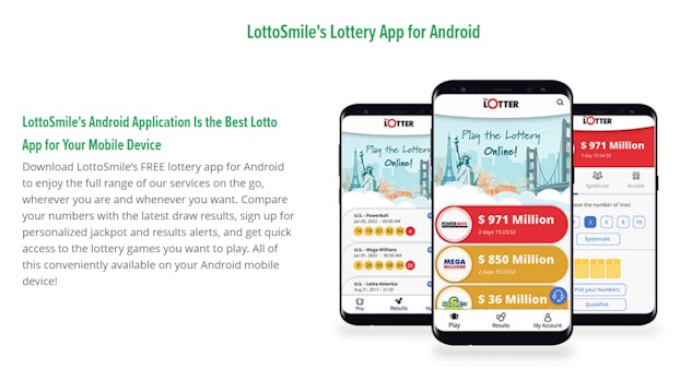 Lottosmile App