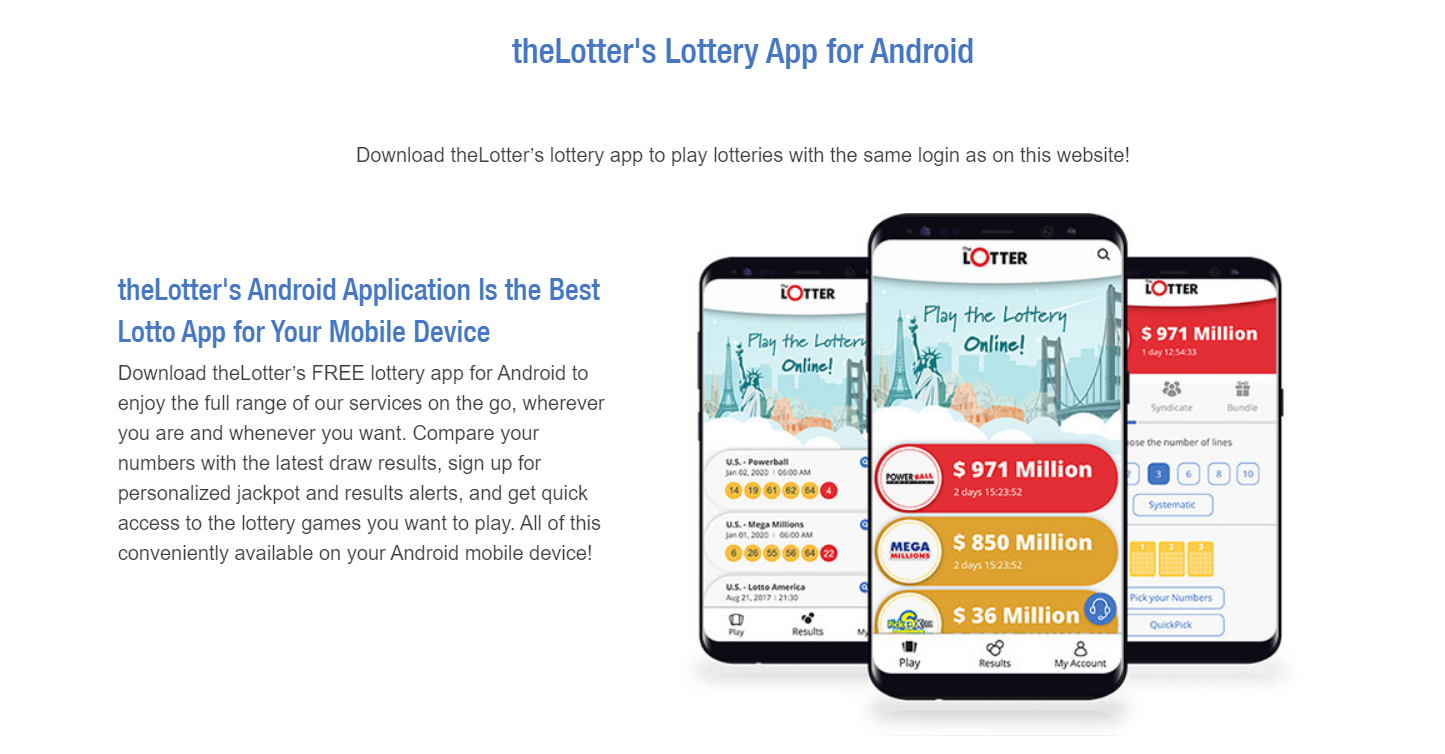 The Lotter App