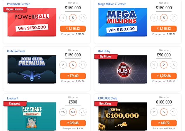 The Lotter Scratchcards